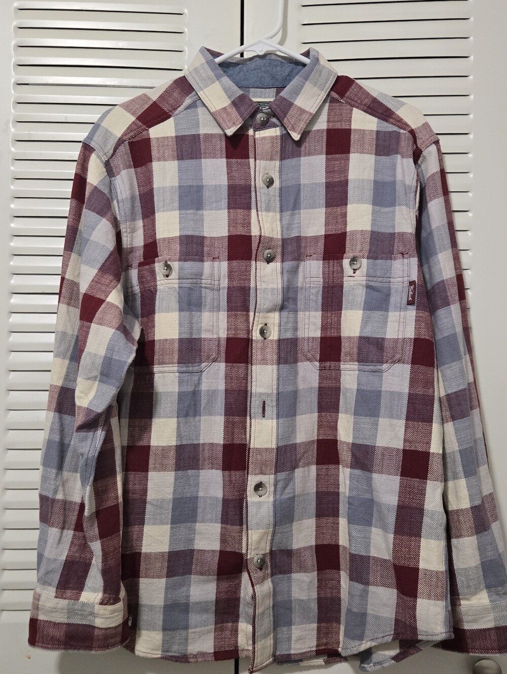 Woolrich Men's Plaid Flannel Shirt Size M